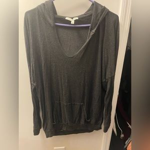 Express One Eleven Tunic Hoodie XS
